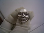Guy Fawkes Maske Ring