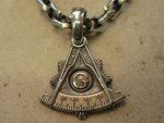 Masonic silver Pendant