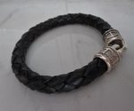 Leder / Silver Bracelet Maritim